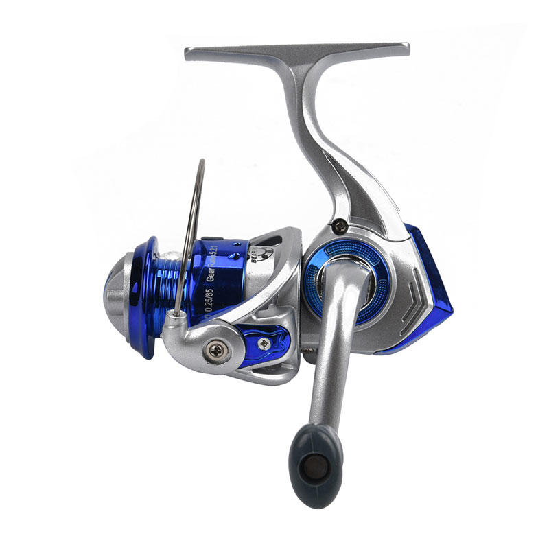 Plastic fishing rod and spinning reel combo