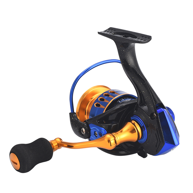 Portable Telescopic Smooth Drag System rotary fishing reel