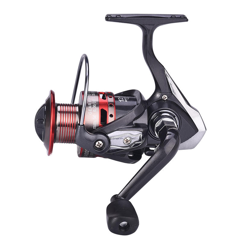 Rubber Knob Smooth Casting Fishing Reel with Adjustable Drag System