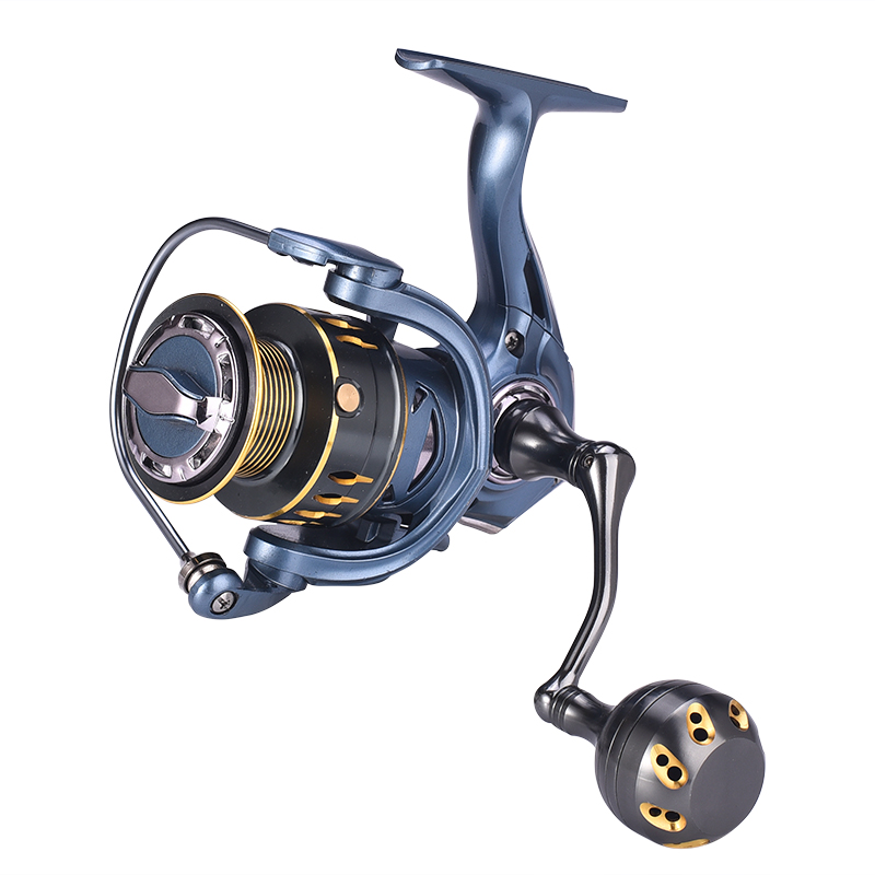 High-Speed Fishing Reel with Magnetic Brake System