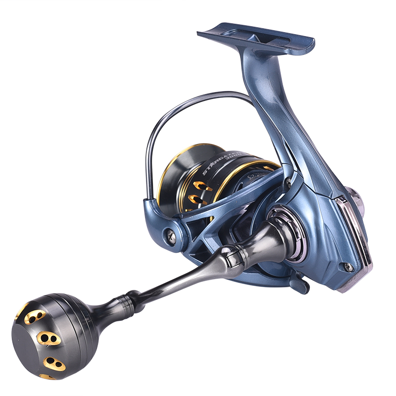 High-Speed Fishing Reel with Magnetic Brake System