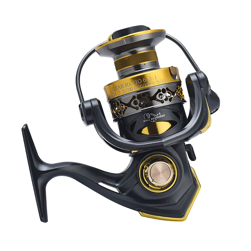 High Speed GS1000-6000 Metal Wire Cup Fishing Spinning Reel