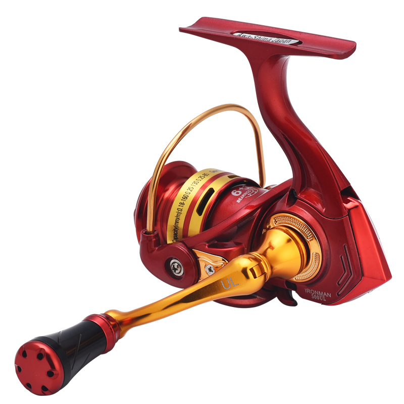 Long Cast 4.8:1 High-Speed Metal Fishing Spinning Wheel