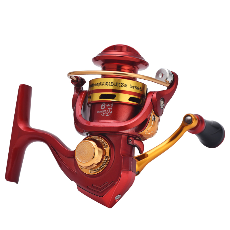 Long Cast 4.8:1 High-Speed Metal Fishing Spinning Wheel