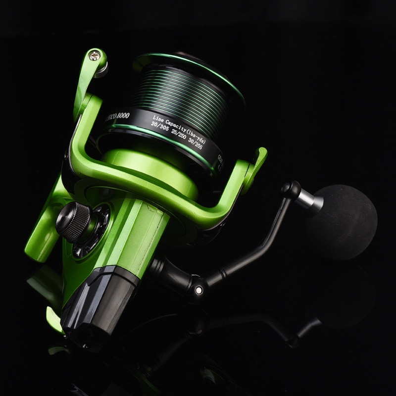 8000-10000 Series 4.9:1 Light Weight Spinning Metal Fishing Reel