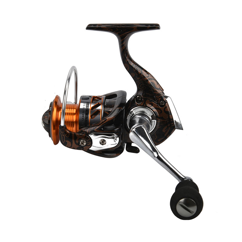 Saltwater Fishing Rod and Reel Combo Spinning Fishing Reel with 11 + 1 BB