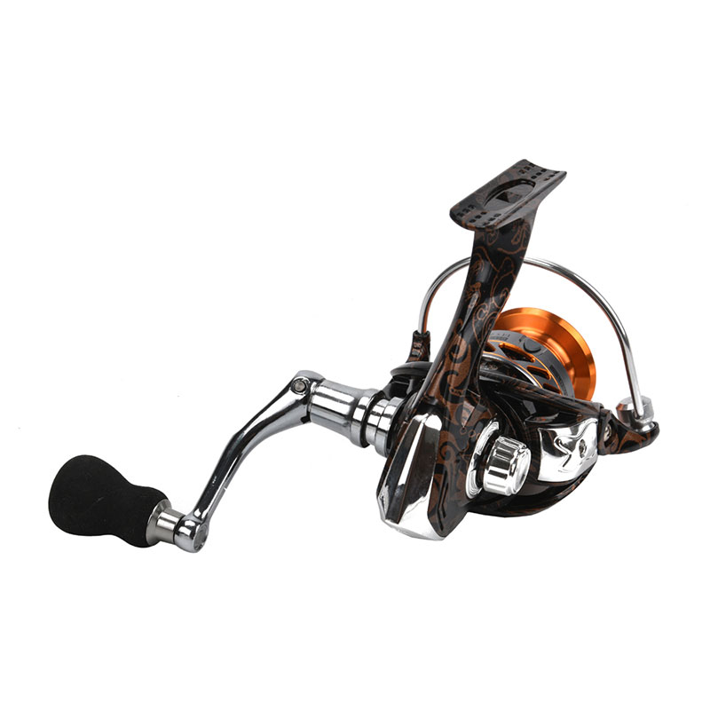 Saltwater Fishing Rod and Reel Combo Spinning Fishing Reel with 11 + 1 BB