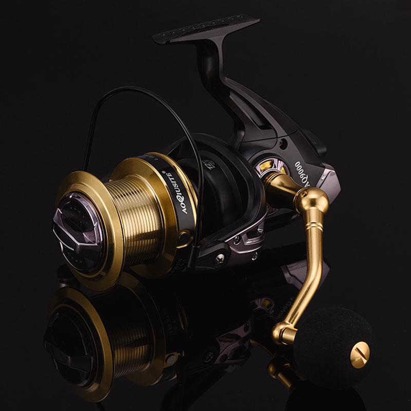 4.1:1 High-Speed Aluminium Spool Spinning Saltwater Fishing Reel