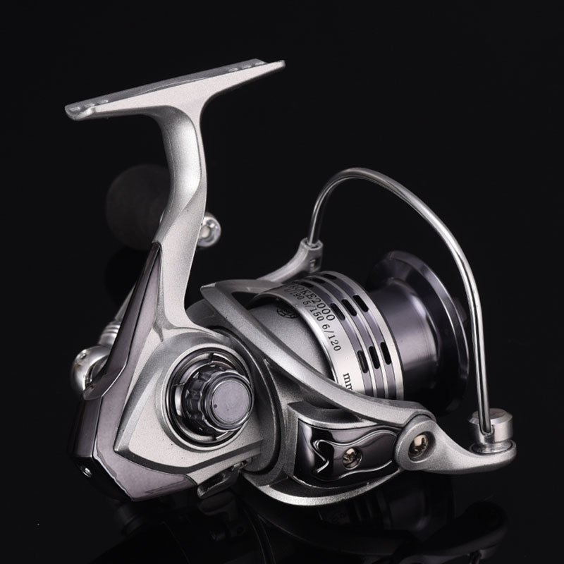 5.1:1 Plastic saltwater fishing spinning line reel