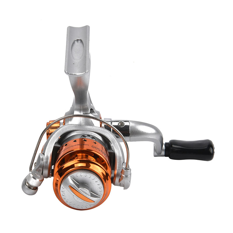 MN500 Interchangeable Color Plastic Fishing Spinning Reel