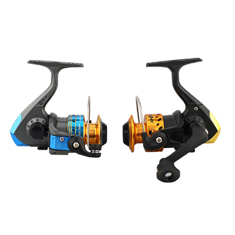  5.1:1 3-bearing plastic fishing spinning reels