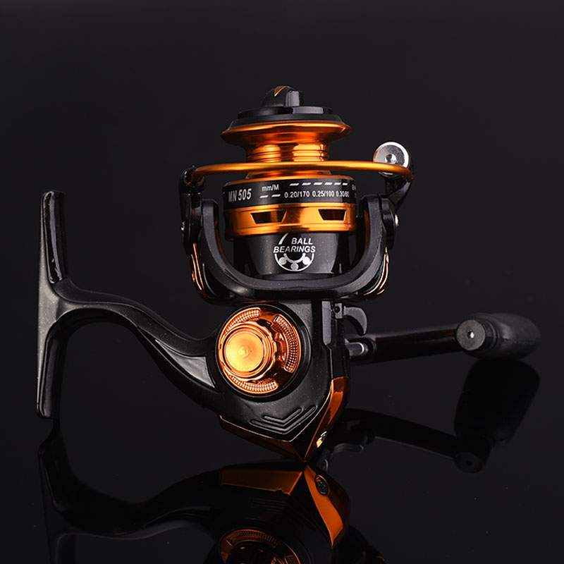 7 Printing bearing aluminium spinning fishing reels 