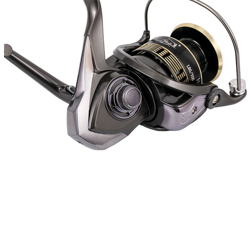HQ1000-6000 Metal Spool 5+1BB Saltwater Bait Casting Spinning Fishing Reels