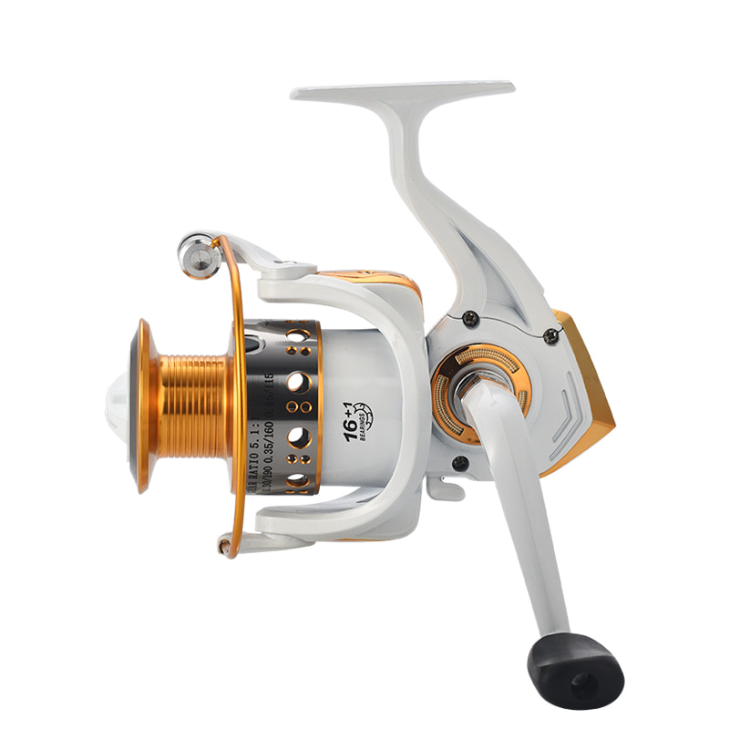 White Metal Spool sea Fishing Spinning Reel Saltwater Bait Casting Surf reels Spinning Fishing Reels