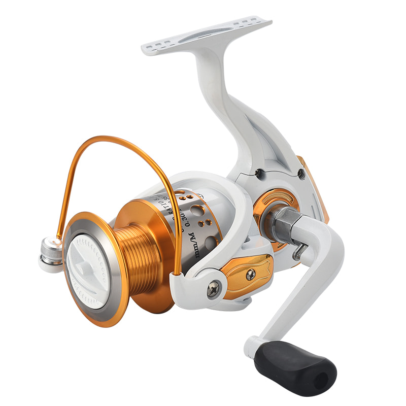 White Metal Spool sea Fishing Spinning Reel Saltwater Bait Casting Surf reels Spinning Fishing Reels