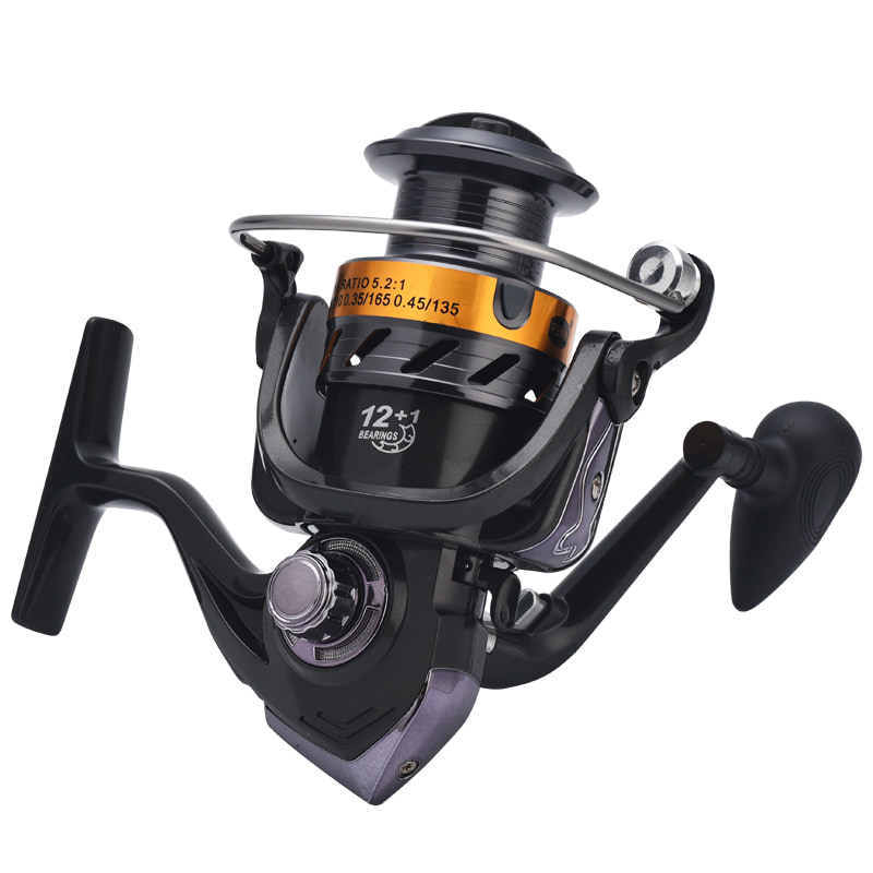 High quality Metal Spool 5.1:1 Fish line Wheel Spinning Reel Saltwater Bait Casting Reel Spinning Fishing Gear Fishing Reels