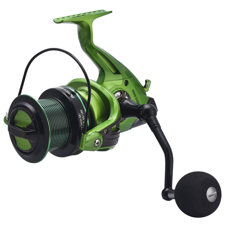 Green Metal deep sea fish reels Distant Wheel long cast Raft Wheel Bait Casting reels spinning fishing reel