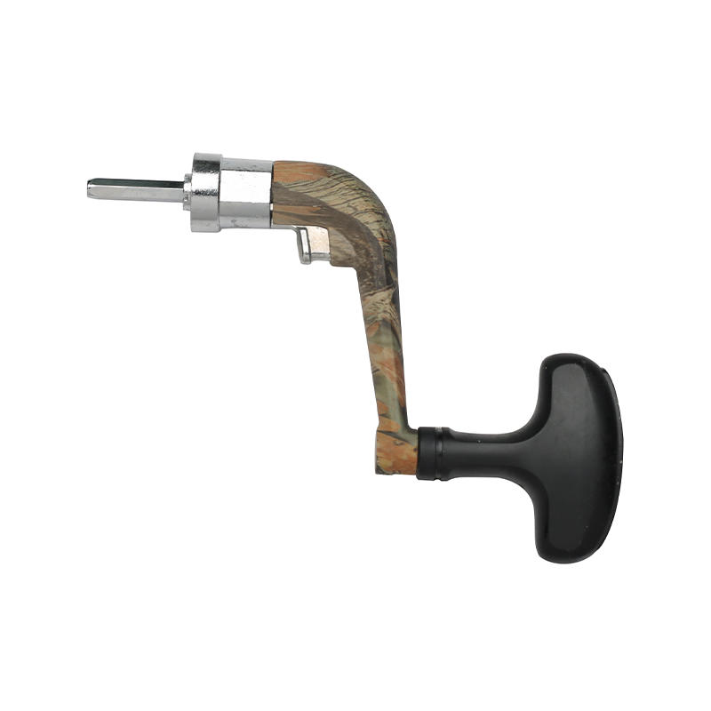 Camouflage- folding plastic handle with t knob
