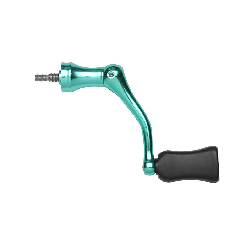Green power handle with rubber knob