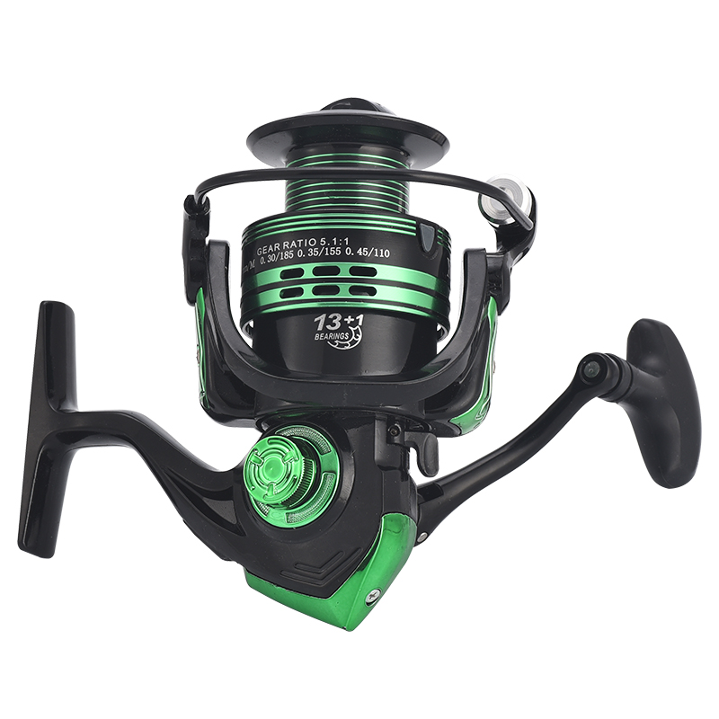 Precision Machined Ergonomic Design Spinning Fishing Reel