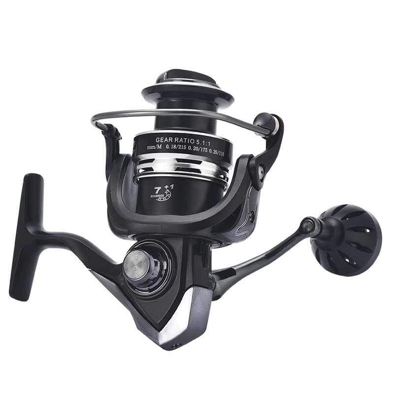 Metal CNC Power Handle CNC Screw-in handle Fishing Spinning Reel