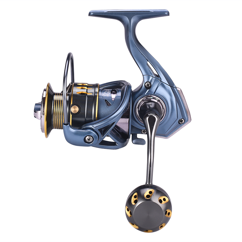 High-Speed Fishing Reel with Magnetic Brake System