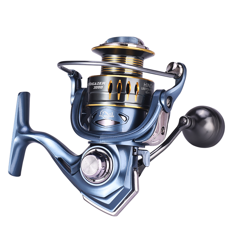High-Speed Fishing Reel with Magnetic Brake System