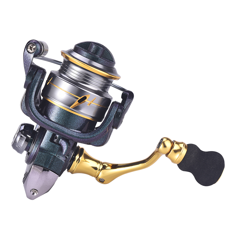 5.2:1 Super Smooth Drag System Spinning Fishing Reel